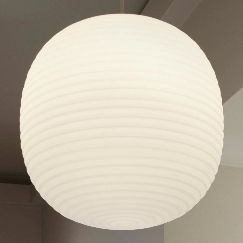 New Works Lantern Large - Design Hanglamp - Opaalglas