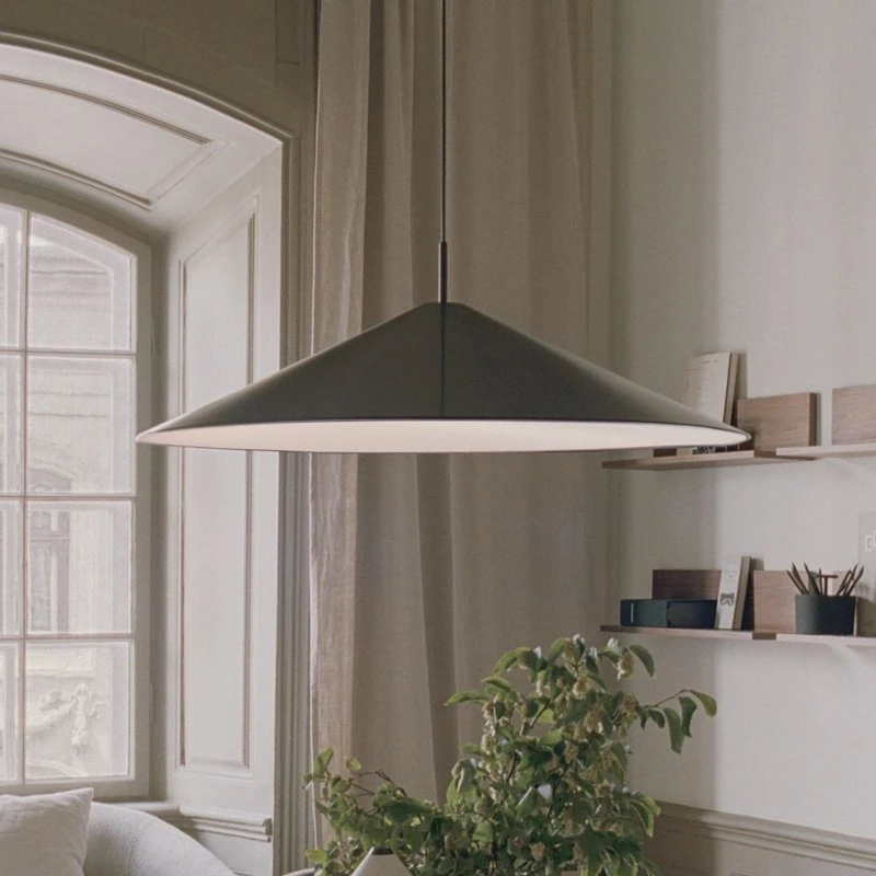 New Works Brolly Hanglamp Ø90 - Geanodiseerd Aluminium
