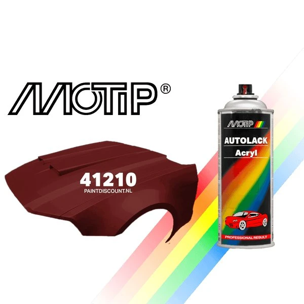 Motip Compact Rood Autoreparatielak 400 ml 41210