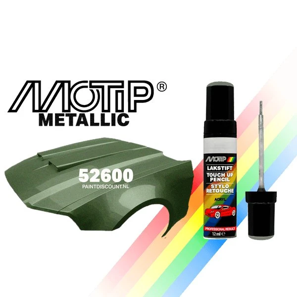 MoTip Lakstift Groen Metallic 12 ml