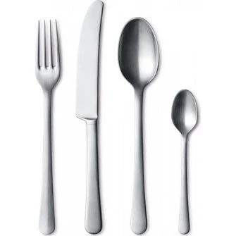 Georg Jensen Copenhagen RVS Mat Bestekset (4-delig)