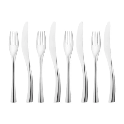 Georg Jensen Cobra Bestekset 8-Delig Spiegelgepolijst