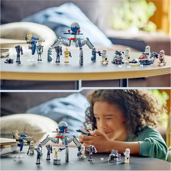 LEGO 75372 Clone Trooper & Battle Droid Battle Pack
