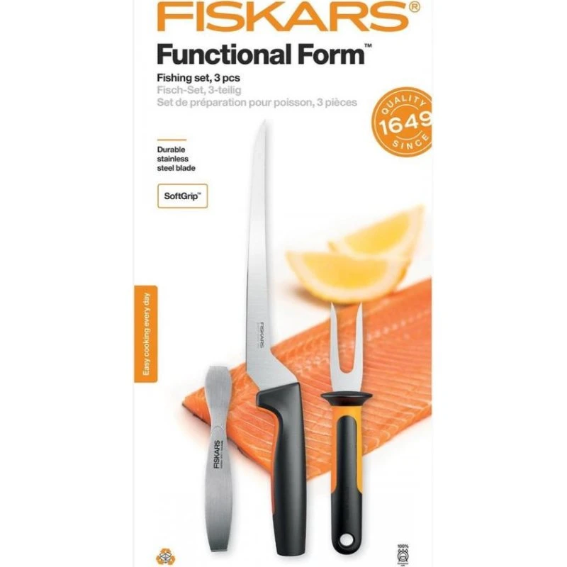 Fiskars Functional Form Visserset 3-delig