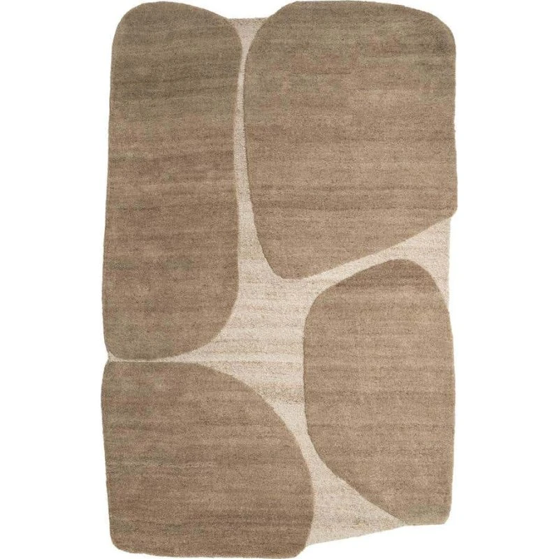 By-Boo Vloerkleed Iwa 190x290 cm, warme beige-zandtint