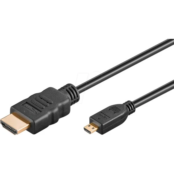 Goobay 3 m HDMI 2.0 kabel met Ethernet - Zwart