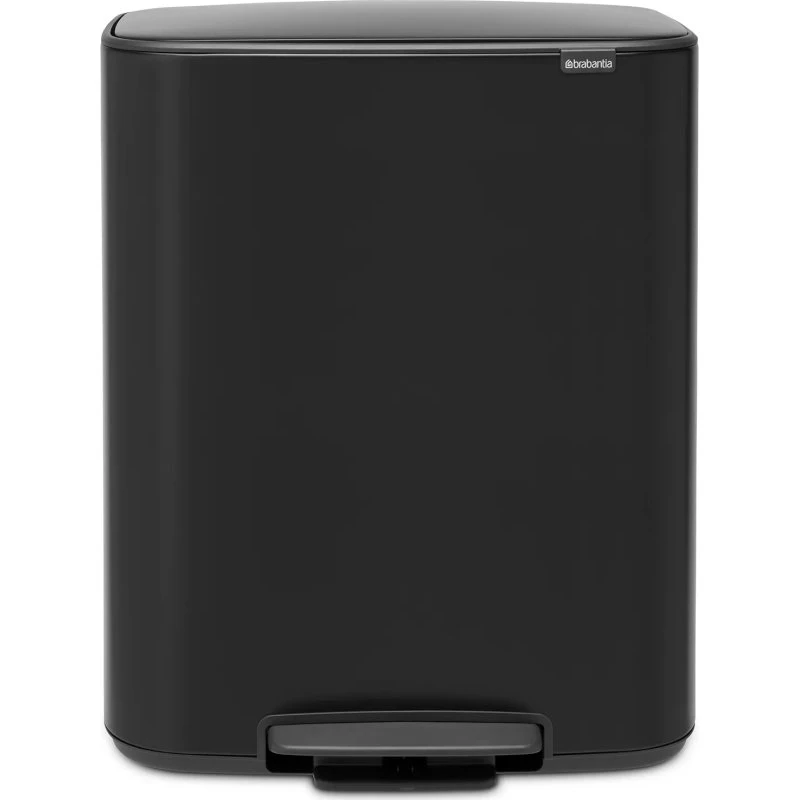 Brabantia Bo Pedaalemmer 60 Liter - Mat Zwart