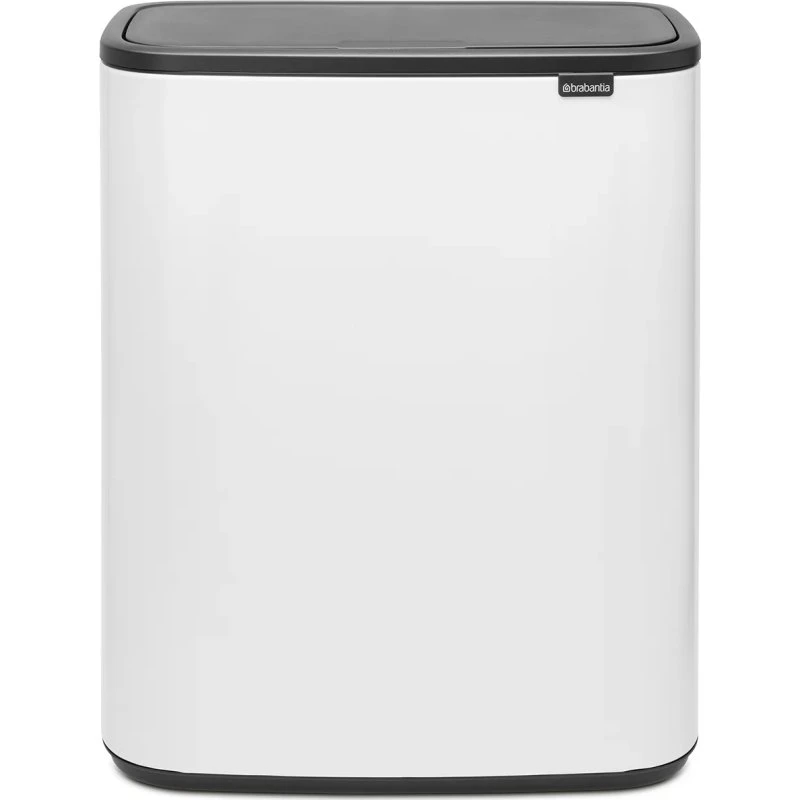 Brabantia Bo Touch Bin 2x30L - Wit