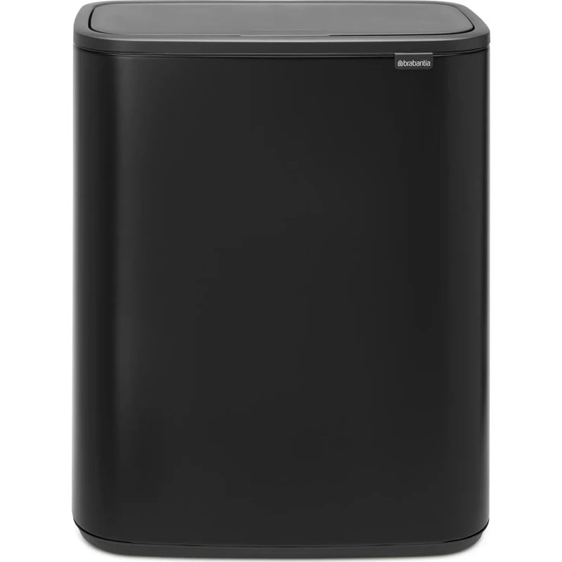 Brabantia Bo Touch Bin 60L - Mat Zwart