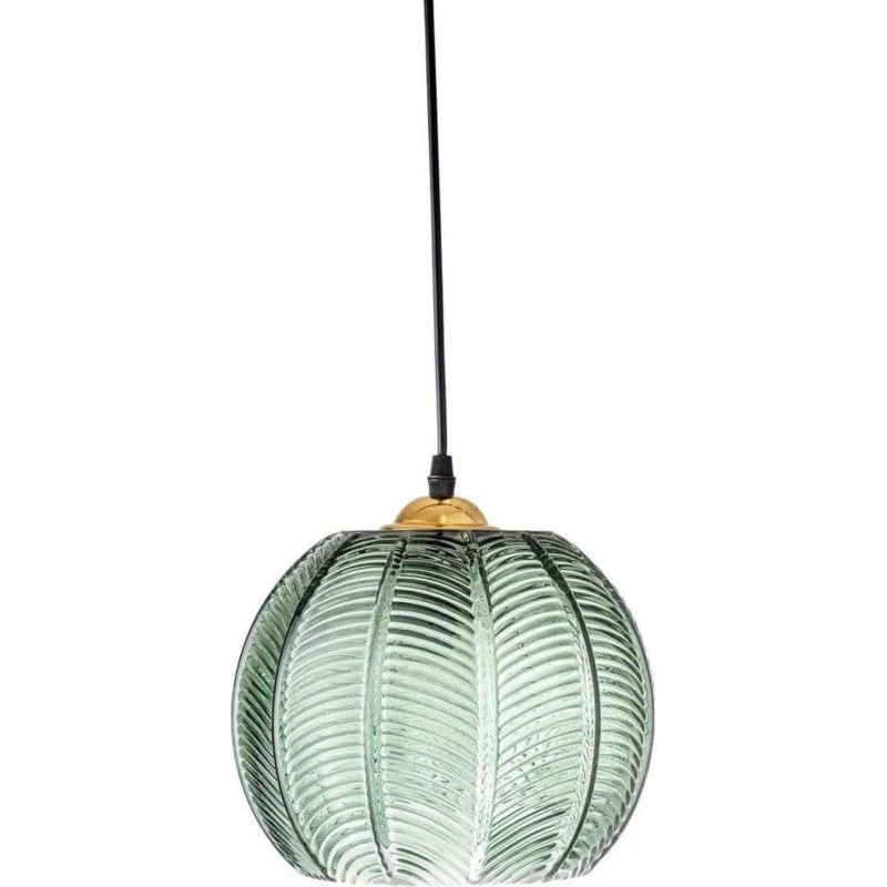 Bloomingville Adar Hanglamp Groen Glas Ø22 cm