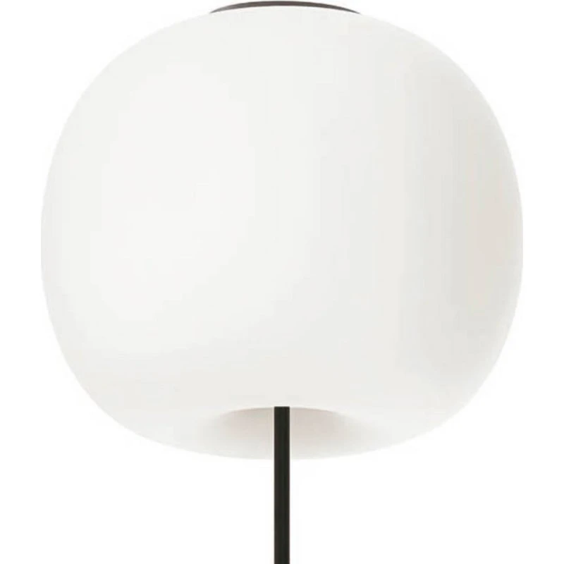 KDln Kushi XL Plafondlamp - Glas - Zwart/Wit - Ø 43 cm
