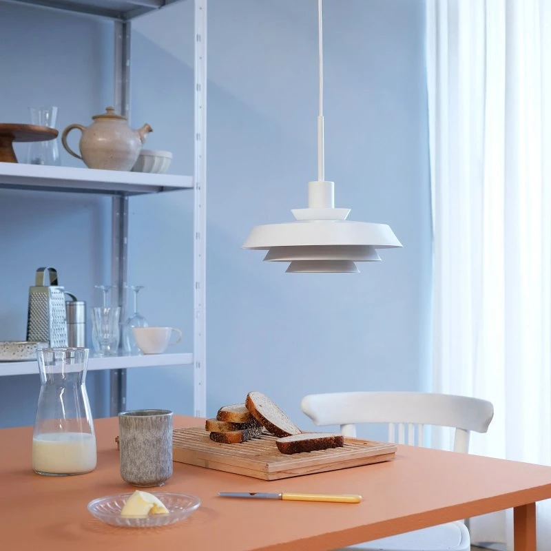 Dyberg Larsen DL30 Hanglamp - Wit - Ø 30 cm