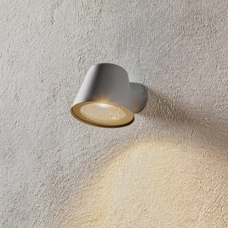 Nordlux Aleria Buitenwandlamp - Aluminium - Grijs