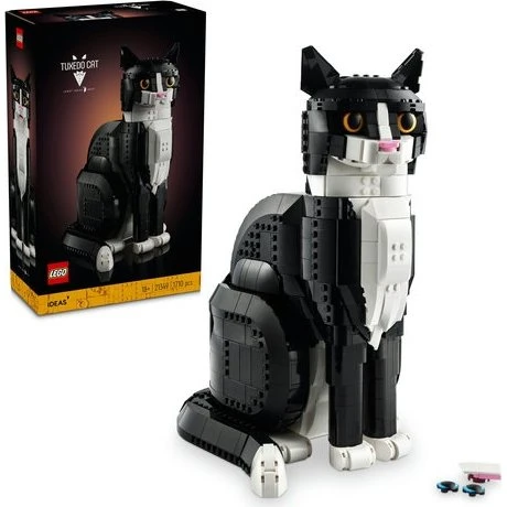 LEGO 21349 Zwart-witte Kat - Bouwpakket voor Volwassenen