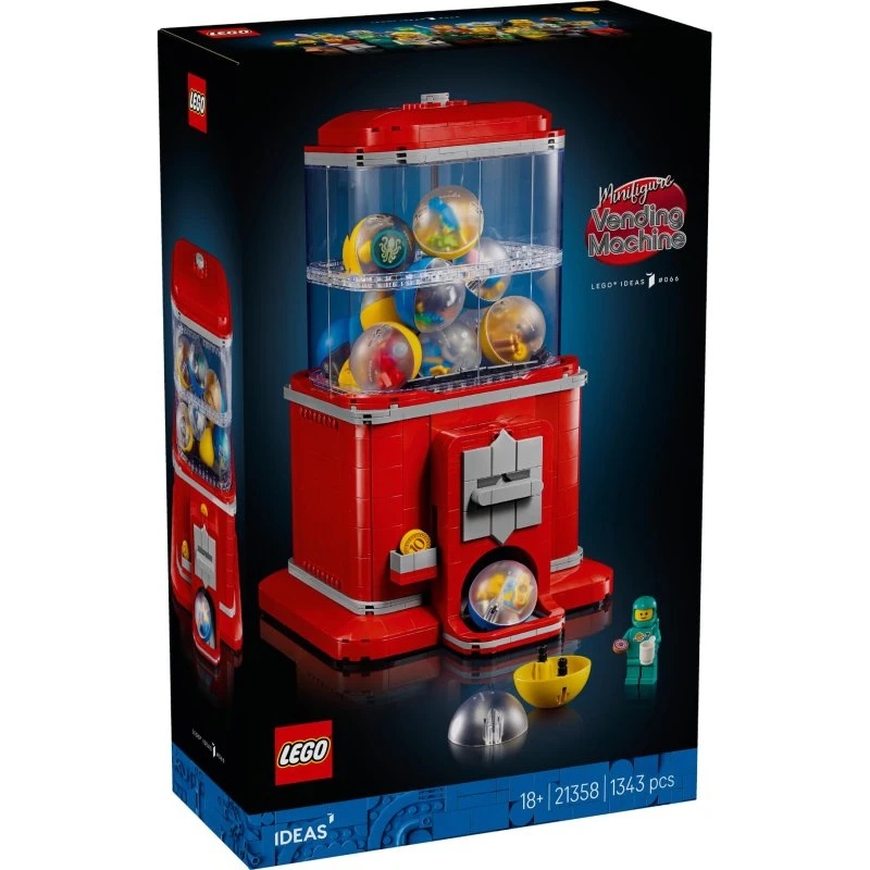 LEGO Ideas 21358 Minifiguur Vending Machine