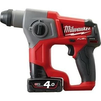 Milwaukee M12 FUEL Boorhamer M12CH-402C 13mm SDS-plus 1,1J 2x 4,0Ah