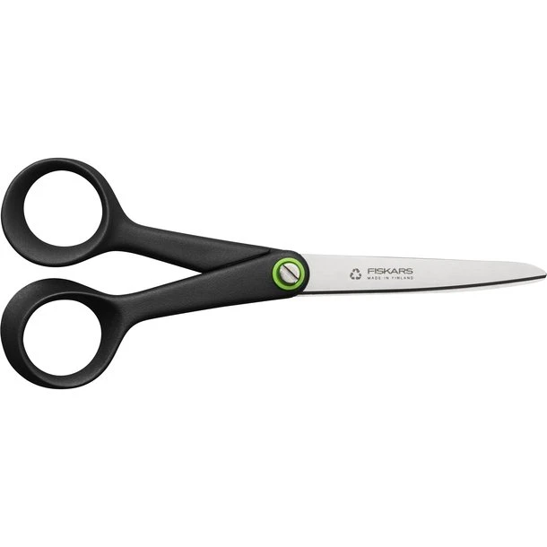 Fiskars Functional Form ReNew Klein 17 cm Schaar Zwart