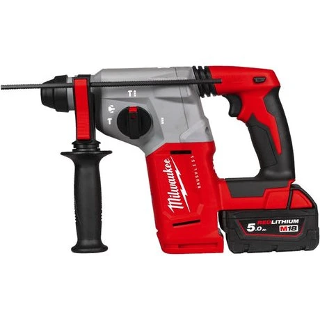 Milwaukee M18 BLH-502X SDS-Plus Combihamer 2,3J (2x 5,0Ah)