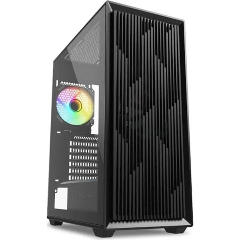 Sharkoon VK2 RGB ATX Black PC-behuizing