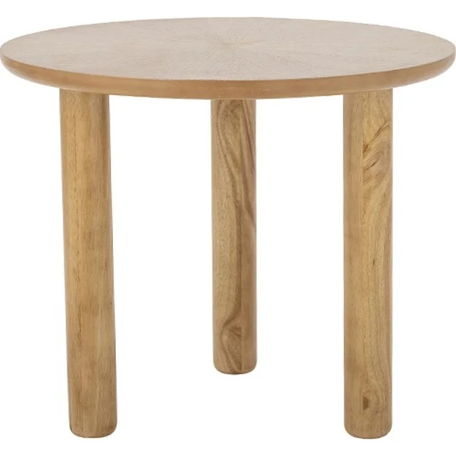 Bloomingville Noma Bijzettafel Nature/Rubberwood, 50 cm