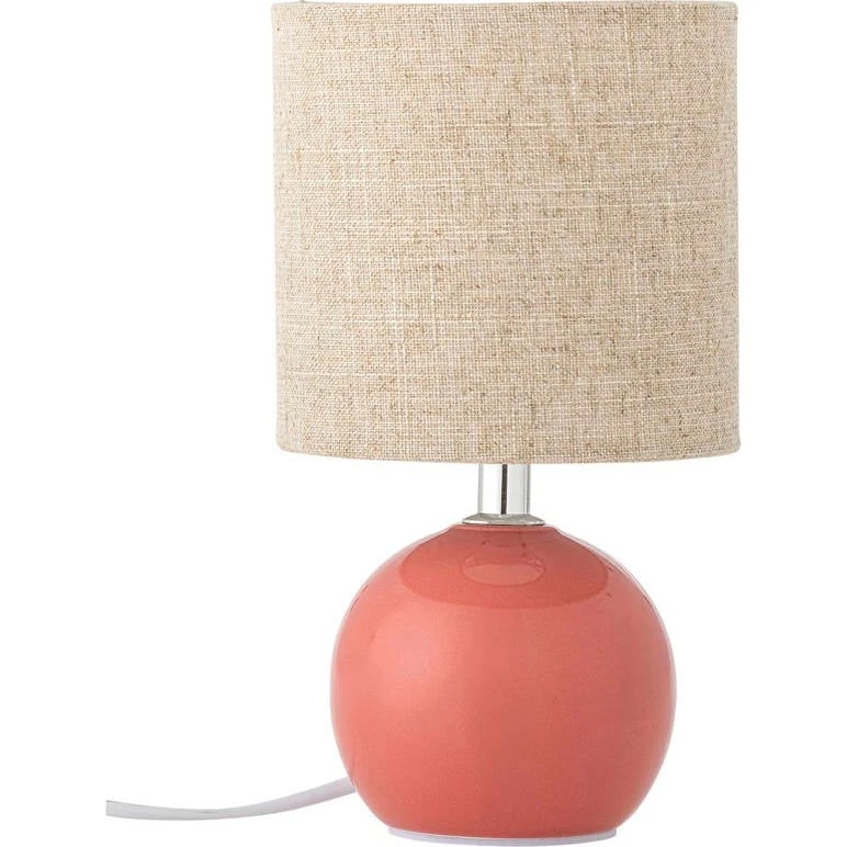 Bloomingville Valdis Tafellamp Rose Steengoed, 24 cm