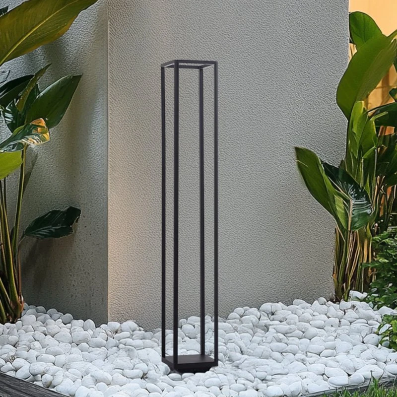 Lucande Thorvid LED Tuinpadverlichting - Zwart - 120 cm