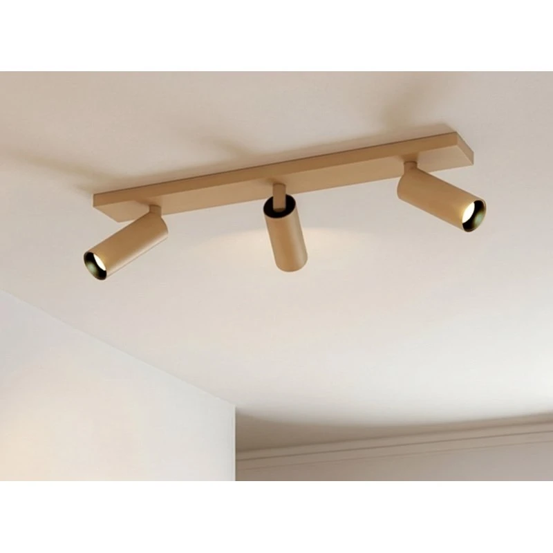 Arcchio Brinja Slim Plafondspot - 3-lamps - Koffie - GU10 MR11