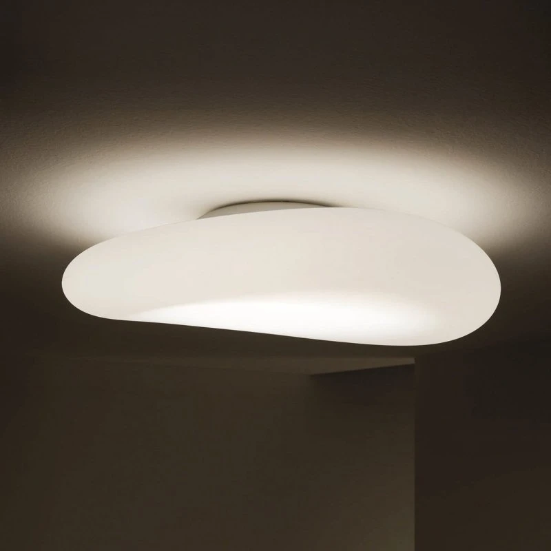 Stilnovo Mr. Magoo LED plafondlamp - Wit/Opaal - Ø52 cm