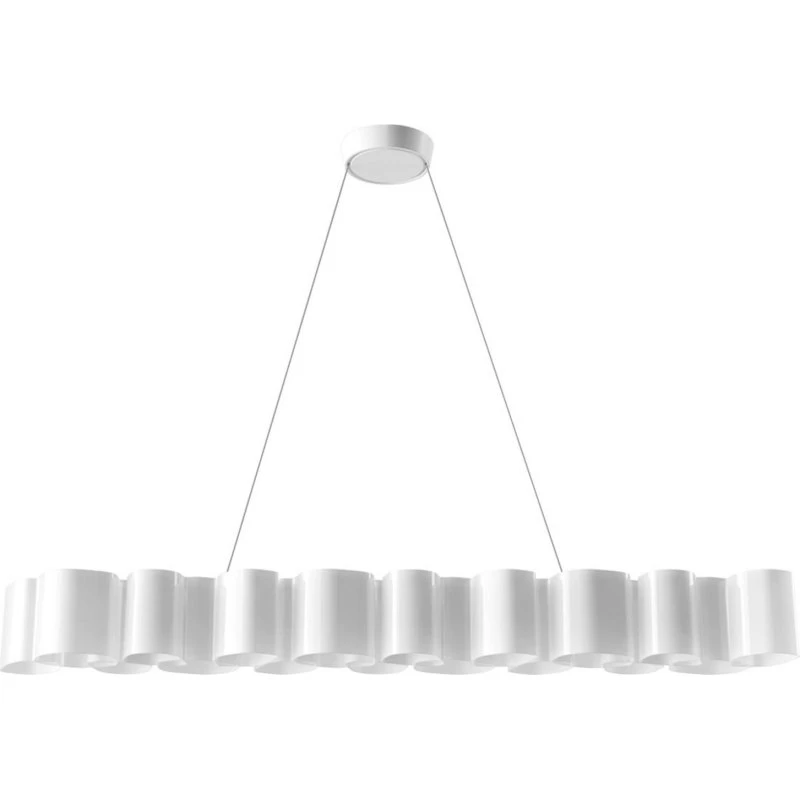 Stilnovo Honey LED hanglamp - Dimbare honingraat - Wit/Opaal