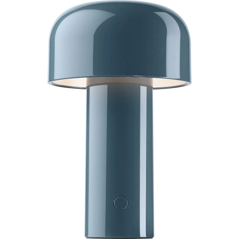 Flos Bellhop Design Tafellamp - Grijsblauw - Oplaadbaar & Dimbaar