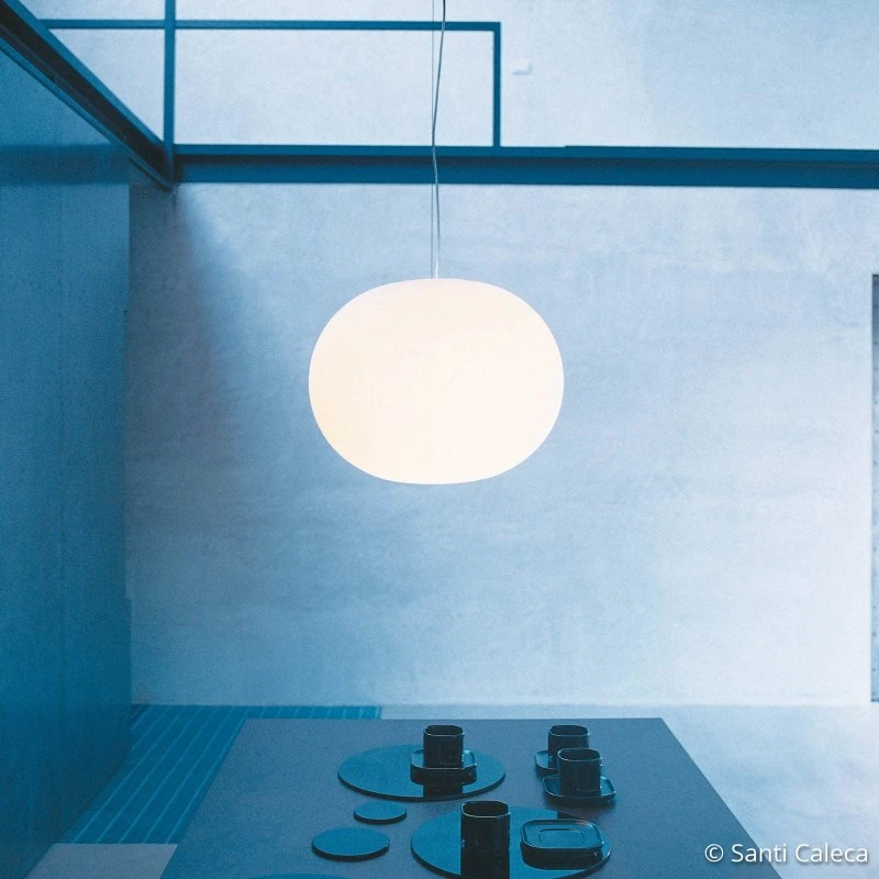 Flos Glo-Ball S1 Hanglamp - Wit Opaalglas - 33 cm