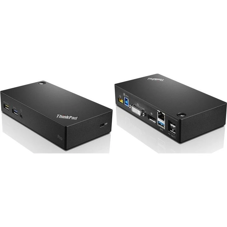 Lenovo ThinkPad USB 3.0 Ultra Dock Zwart