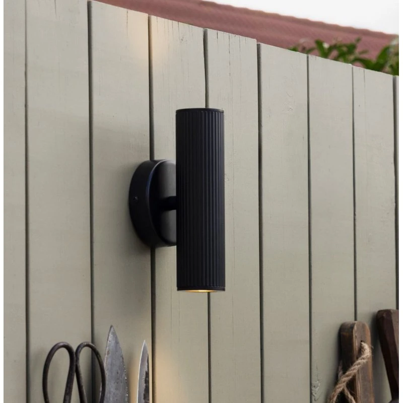 Globen Lighting wandlamp Hubble zwart 21 cm IP44