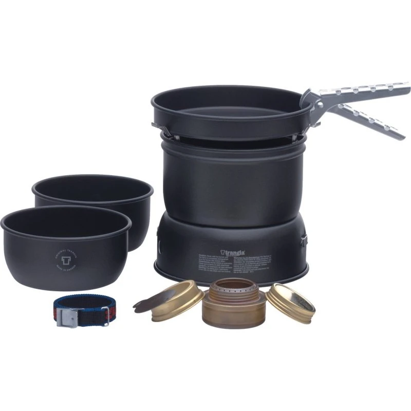 Trangia Trangiakök 27-5 UL Campingkookset 3-delig zwart