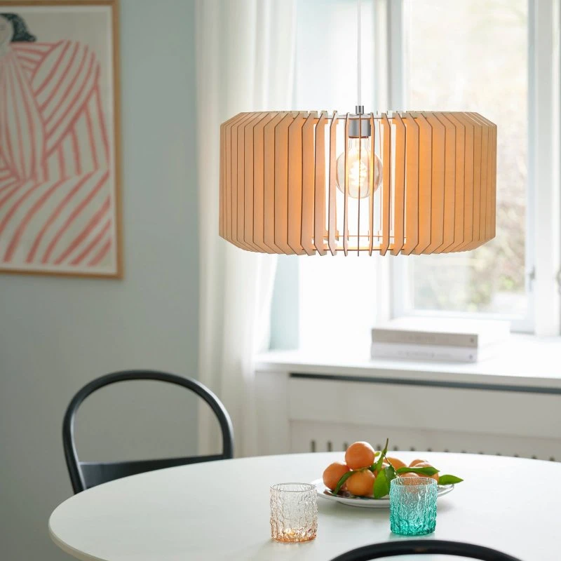 Nordlux Asti 50 Hanglamp - Hout - 50 cm