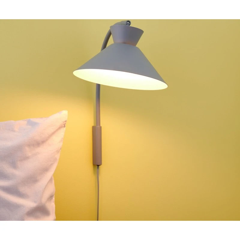 Nordlux Wandlamp Dial - Grijs - Aluminium