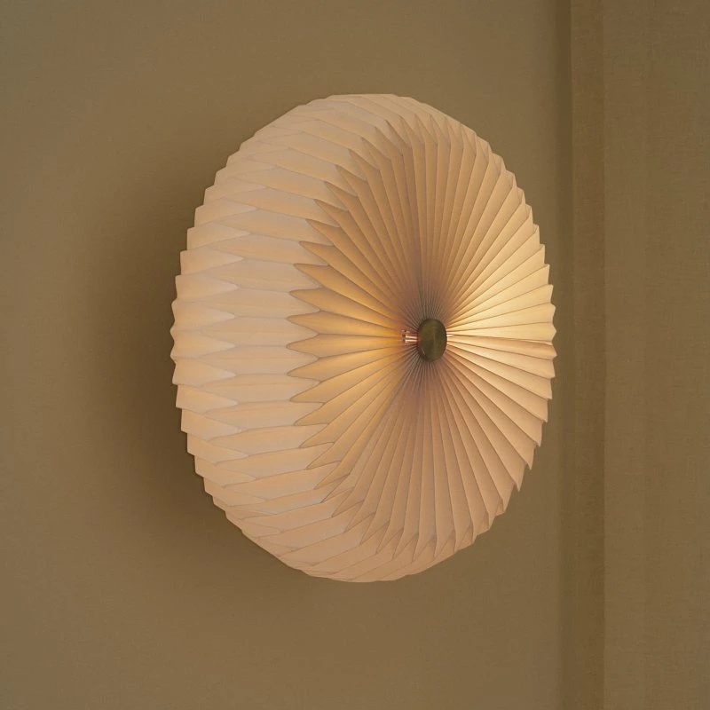 Nordlux Belloy 40 Plafondlamp - Wit - Plissé Papier