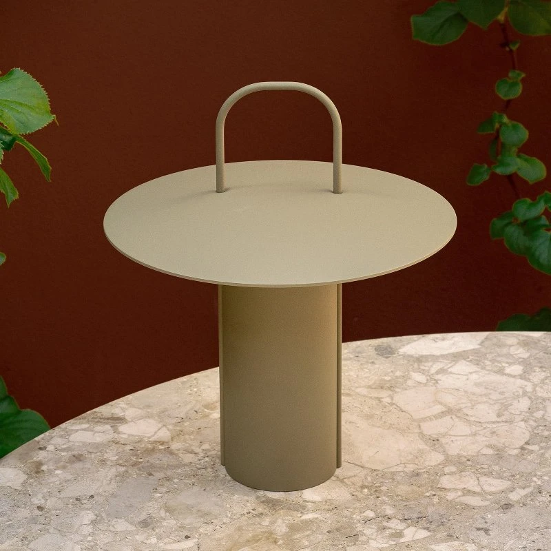 Audo Copenhagen Ray LED tafellamp - Dusty Green