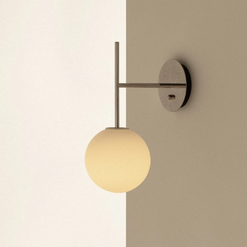 Audo Copenhagen TR Bulb Suspended wandlamp - Polished Steel