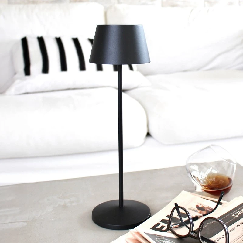 LOOM DESIGN Modi LED Tafellamp Zwart - 36 cm - Dimbaar