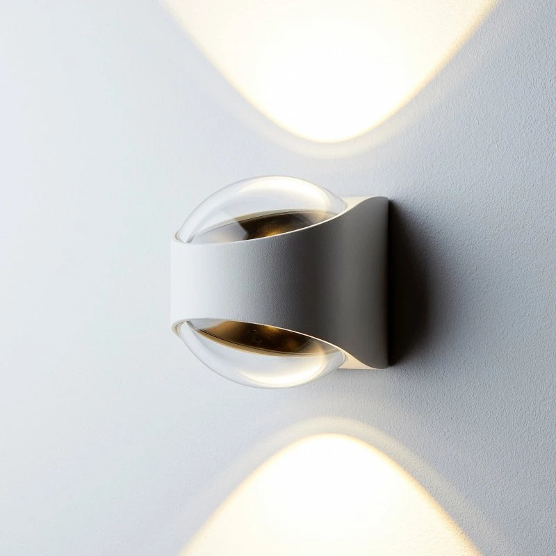 Loom Design Saga LED Wandlamp - Wit - IP65 Buiten/Binnen