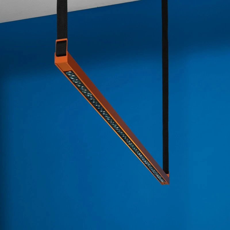 LOOM DESIGN Belto LED Hanglamp - Oranje - Dimbaar - 130 cm