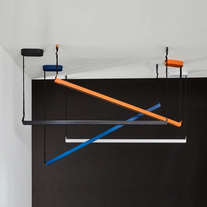 LOOM DESIGN Belto LED hanglamp, wit, dimbaar
