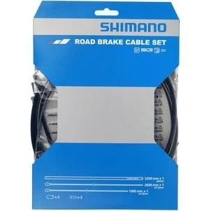 Shimano Remkabelset Road Race, 5 mm buitenkabel, siliconen binnenkabel