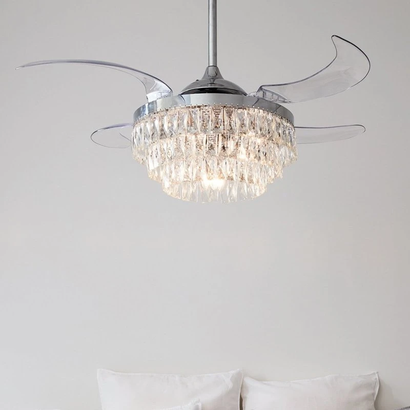 Beacon Fanaway Veil Plafondventilator met Licht - Chroom - Ø 122cm