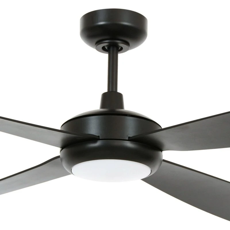 Beacon Slipstream Plafondventilator met LED-verlichting, Zwart, 107cm