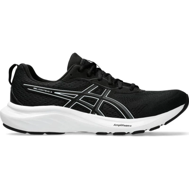 Asics Gel-Contend 9 Hardloopschoenen Heren Zwart/Wit