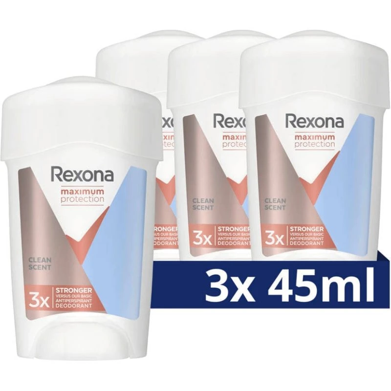 Rexona Women Maximum Protection Clean Scent Anti-Transpirant Stick 6x45 ml