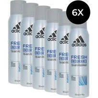 Adidas Fresh Endurance 72H Deo Spray 6 x 150 ml