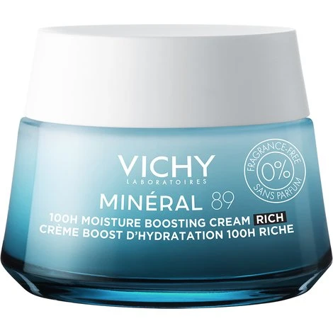 Vichy Minéral 89 100H Moisture Boosting Cream 0% Parfum 50ml